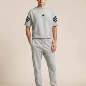 Premium Men’s HI Print Tracksuit shirt and Trouser – Slim Fit 2-Piece Activewear Set
