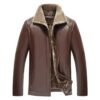 8i Men's Leather Jacket With Furr Linning Furr
