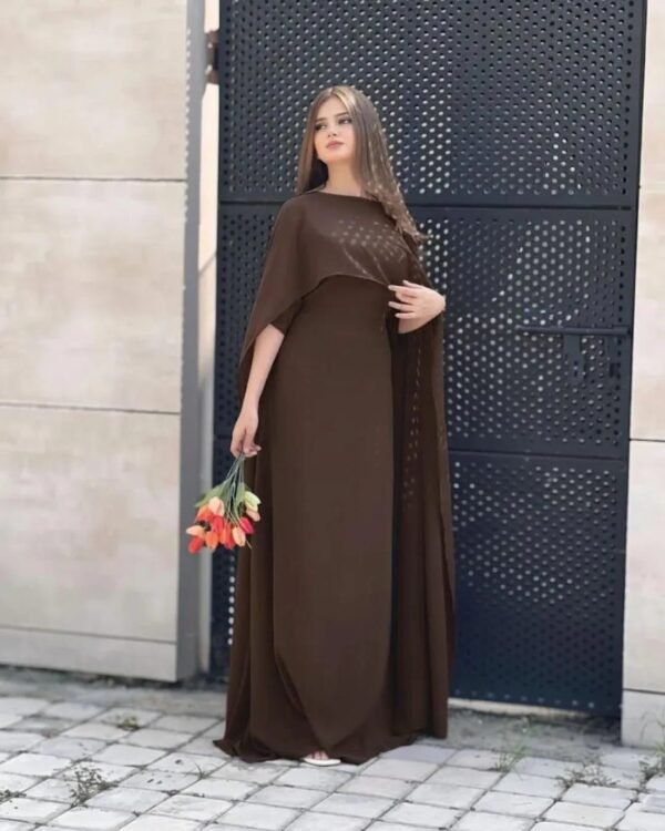 WhatsApp Image 2026-10-06 at 12.12.12 AM 2 Pcs Women's Stitched Chiffon Plain Maxi Suit
