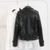 bj Women Slim Fit Leather Jacket