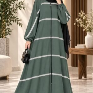 e9 Nida Plain Classic Abaya