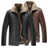 eh Men's Leather Jacket With Furr Linning Furr