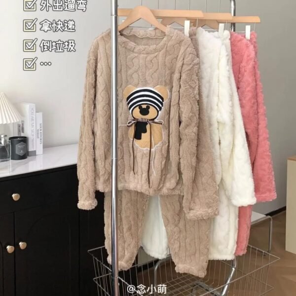hb Women Fleece Hello Kitty Winter Dress