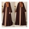 Georjette  Plain Classic Abaya