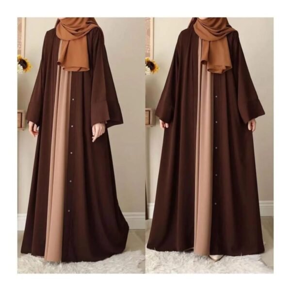 Georjette  Plain Classic Abaya