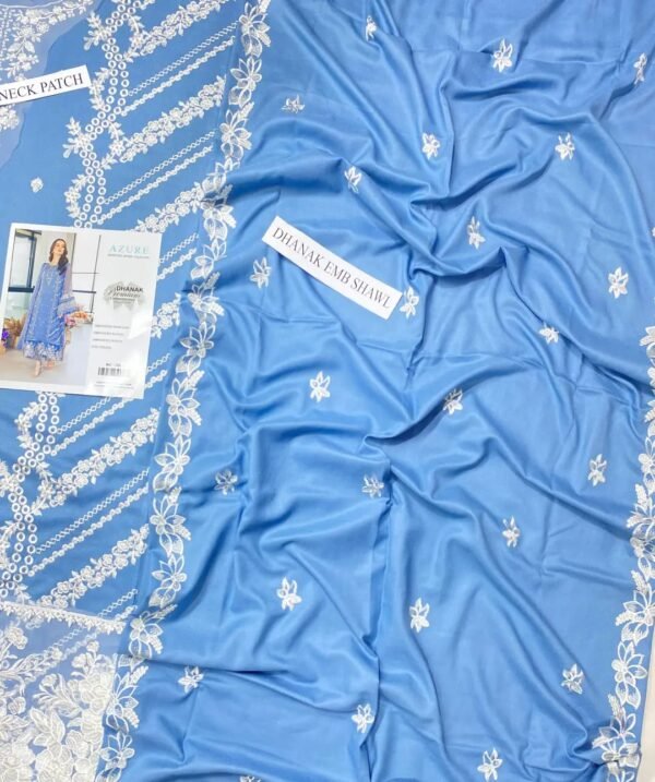 j AZURE Unstitched Winter Collection