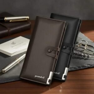 Men & Women PU Leather Bi-Fold Wallet Multicolor