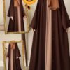 Georjette  Plain Classic Abaya