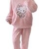 vgvn Women Fleece Hello Kitty Winter Dress